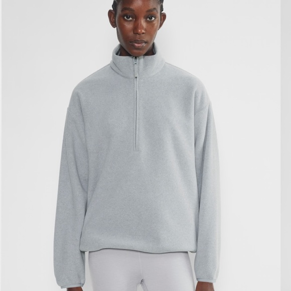 Aritzia Golden Polartec 200 1/4 Zip Hip Sweater - Picture 1 of 6